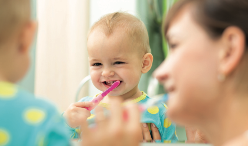 Mundhygiene bei Kita-Kindern